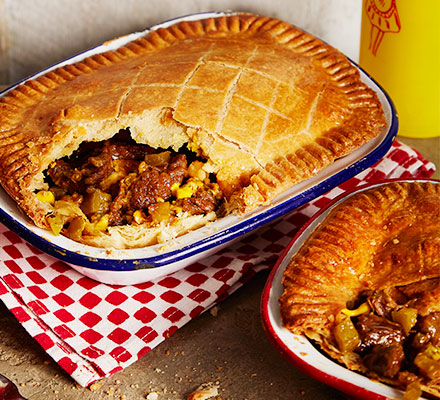 Philly cheesesteak pies