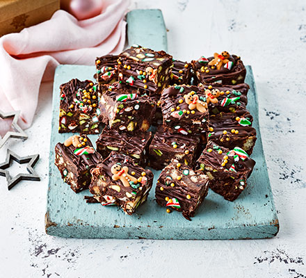 Christmas rocky road