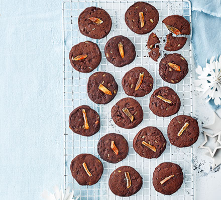 Chocolate orange cookies