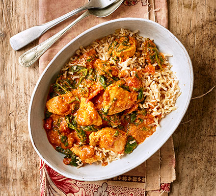 Healthy tikka masala