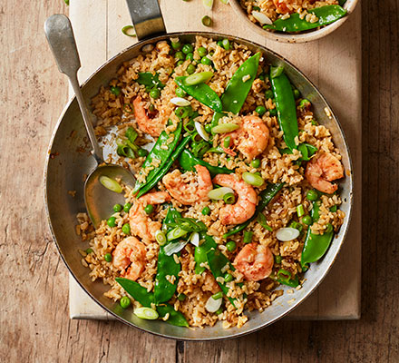 Prawn fried rice