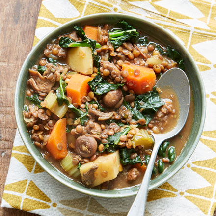 Hearty lentil one pot - Good Food Middle East