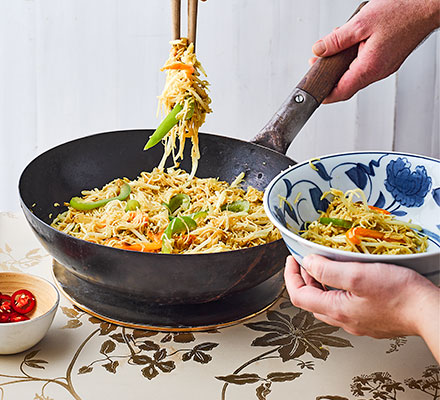 Easy Singapore noodles | BBC Good Food Middle East