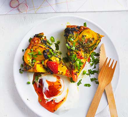 Bombay potato frittata - Good Food Middle East