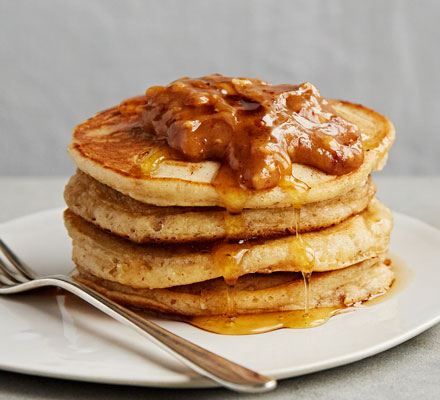 Peanut butter pancakes