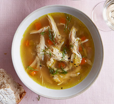 Slow cooker chicken soup
