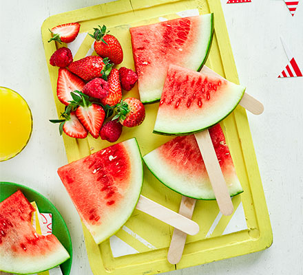 Watermelon pops