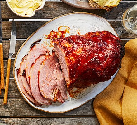 Pineapple & chilli glazed gammon