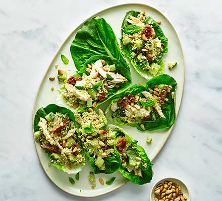 Pesto chicken salad