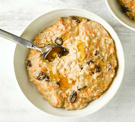 Carrot cake porridge