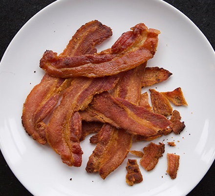 Crispy bacon