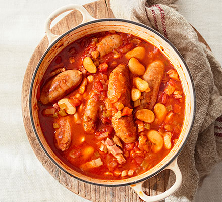 Sausage cassoulet