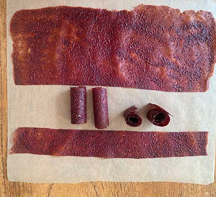 Fruit leather