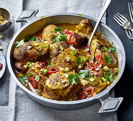 Peanut butter chicken curry