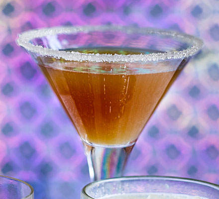 Spiced apple strudel & brandy cocktail