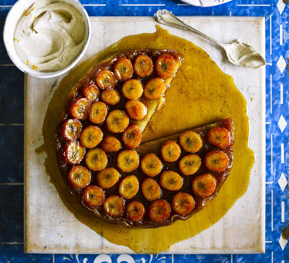 Banana tarte Tatin