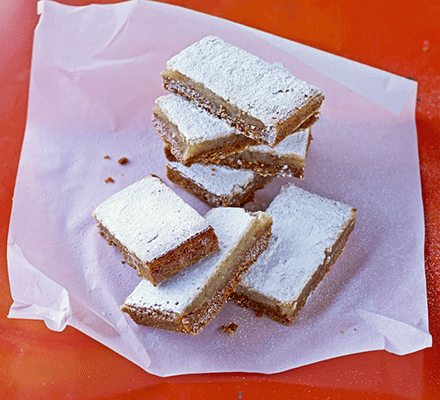 Lime & ginger bars