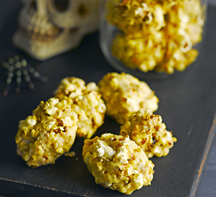 Cheesy popcorn brains