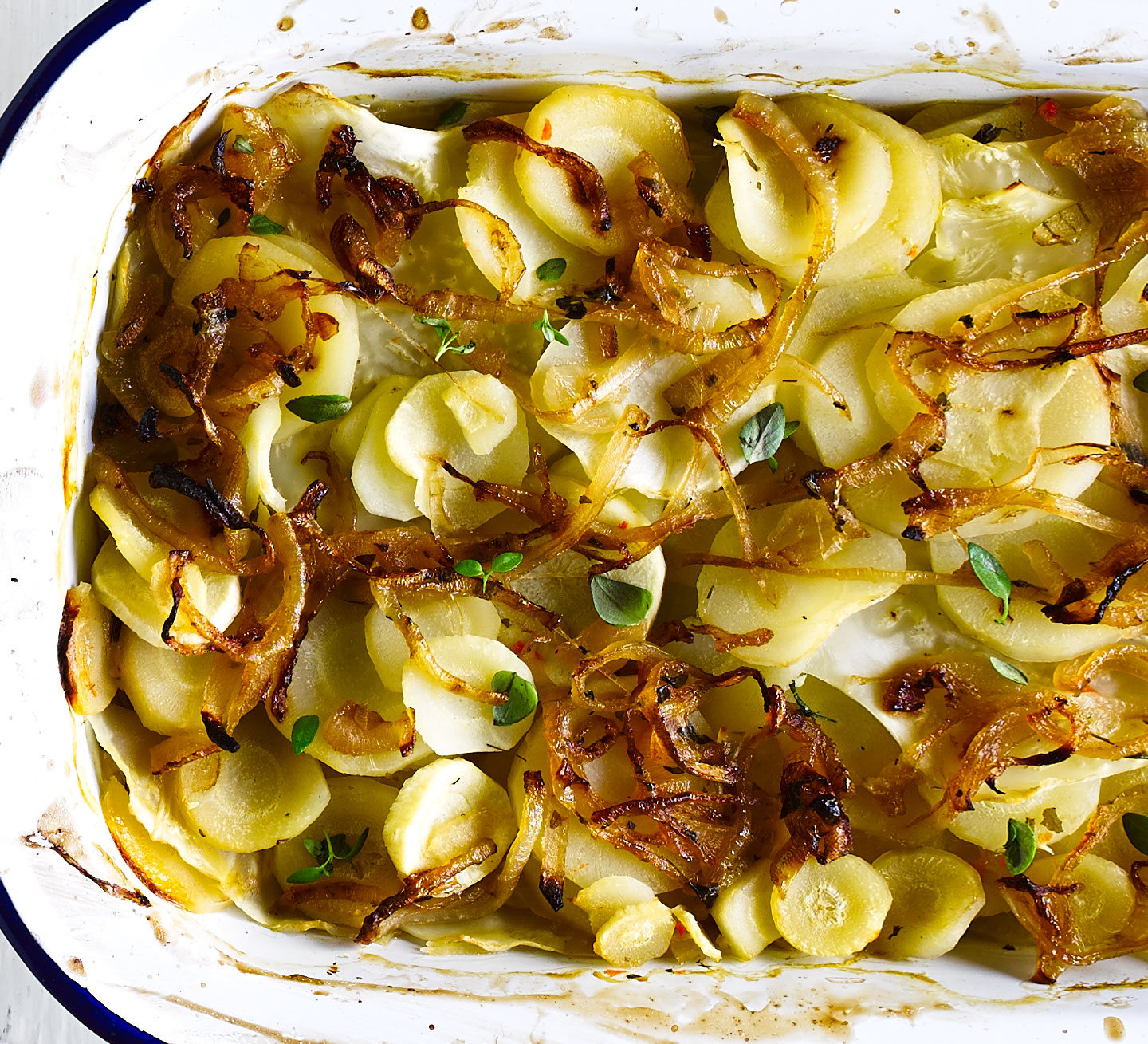 Celeriac & parsnip bake