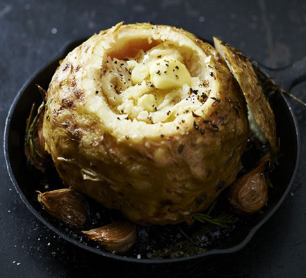 Herb-baked celeriac