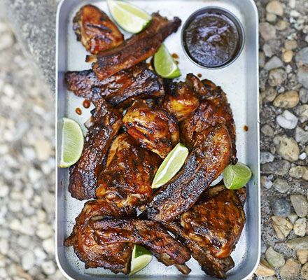 Ginger beer chicken & ribs