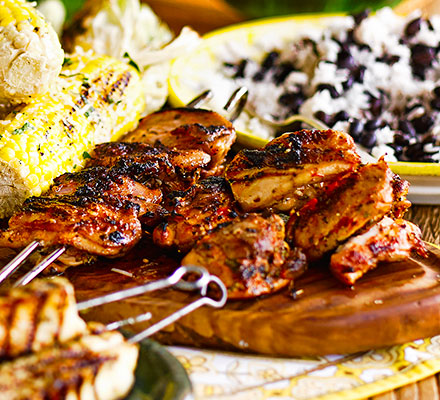 Frango churrasco (Grilled lemon & garlic chicken)