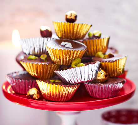 Chocolate nut butter cups