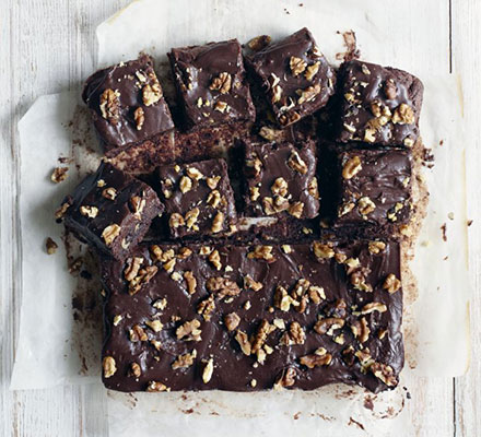 Fudgy chocolate squares