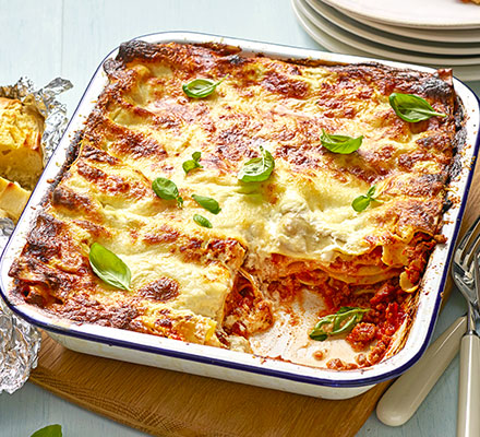 Easy classic lasagne