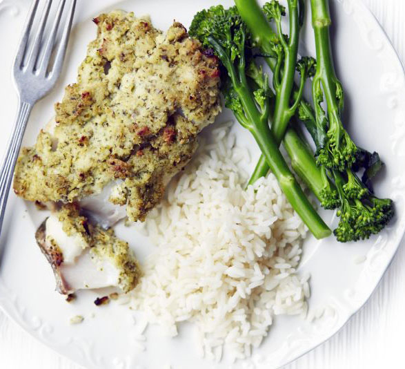 Coconut & lime fish