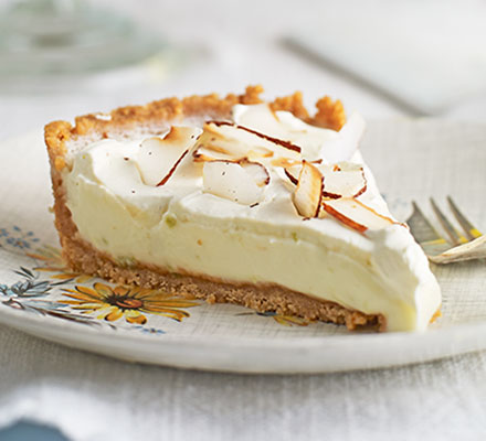 Coconut lime pie