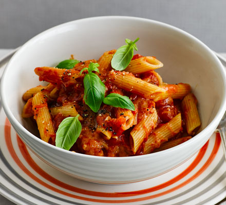 Microwave penne pappa al pomodoro