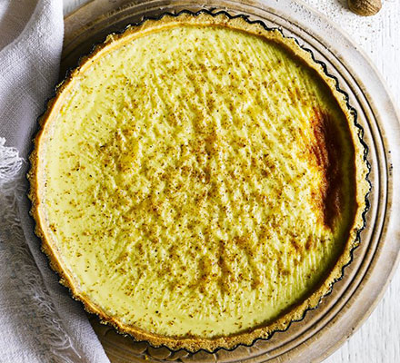 Custard & nutmeg tart