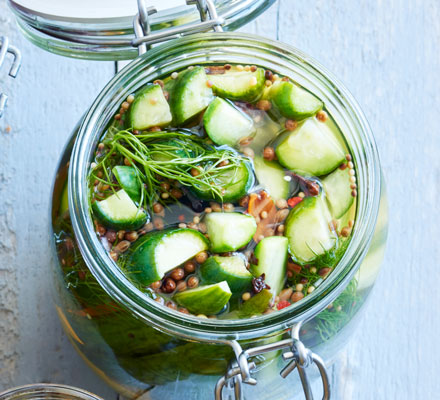 Dill pickled cucumbers