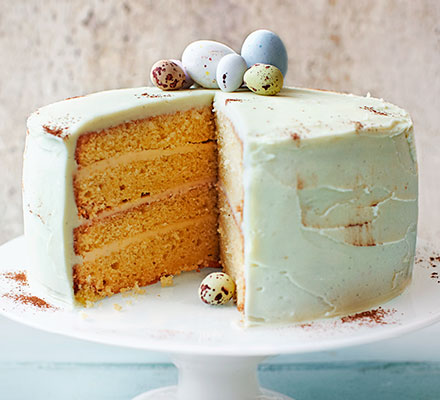 Duck egg sponge cake