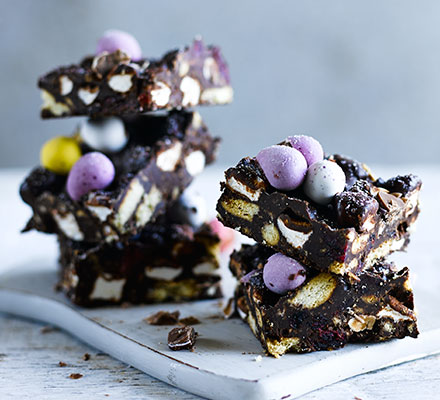 Easter egg rocky road