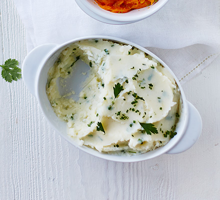 Garlic & herb mash