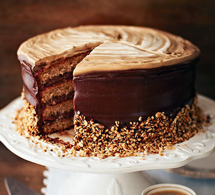 Hazelnut latte cake