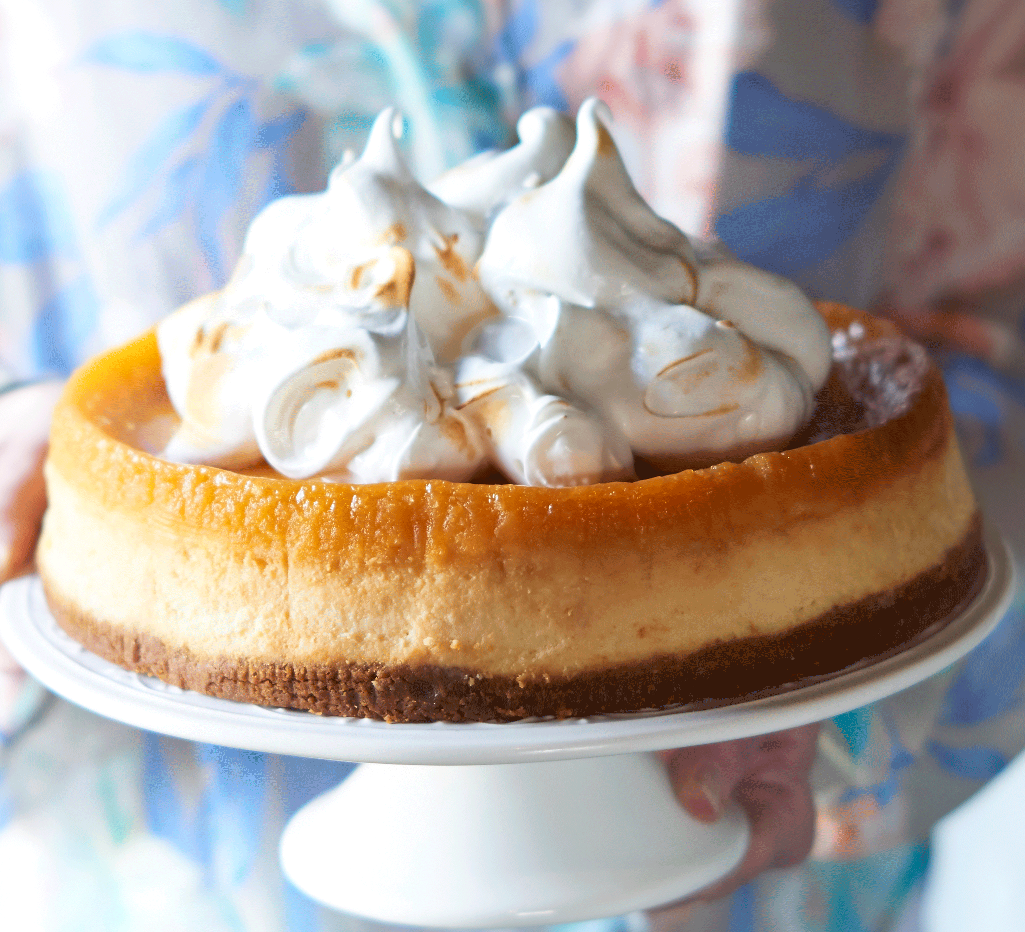 Lemon meringue cheesecake