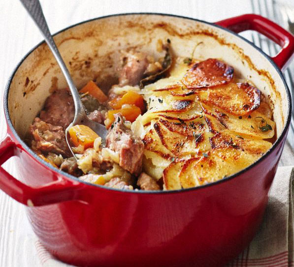 Lighter Lancashire hotpot