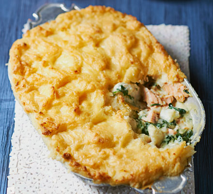 Luxe fish pie