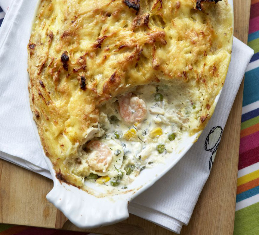 No-fuss fish pie