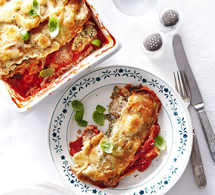 Pancake cannelloni