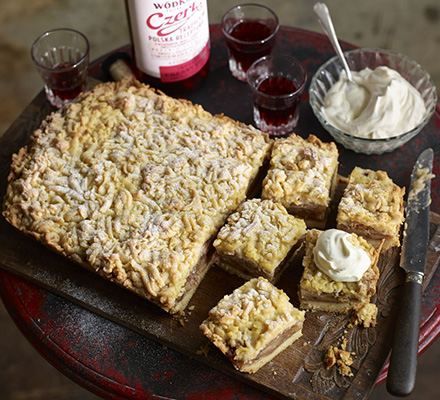 Polish apple cake (Szarlotka)