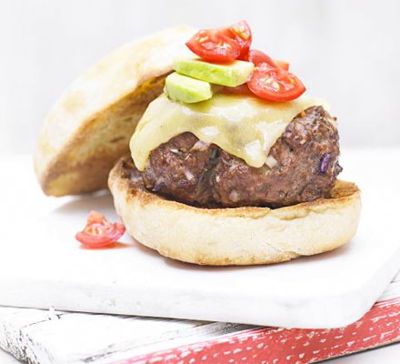 Tex-Mex burger