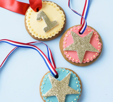 Medal cookies