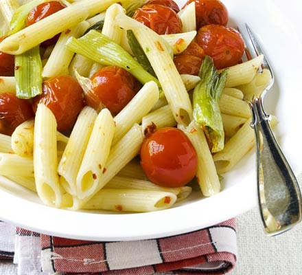 Fresh tomato pasta