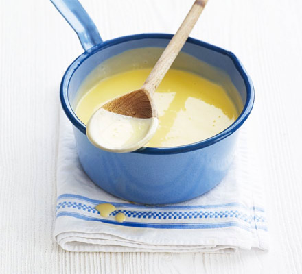 Homemade custard