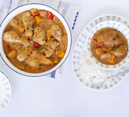 Spicy African chicken stew