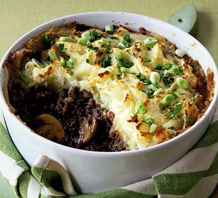 Quick cottage pie